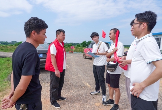 华东交通大学“三下乡”实践团:专业赋能乡村防灾减灾
